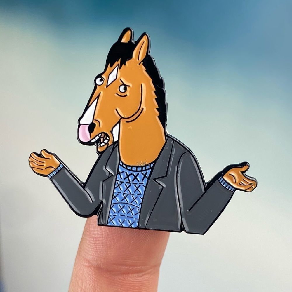 Bojack Horseman Enamel Pin/ Brooch Lapel